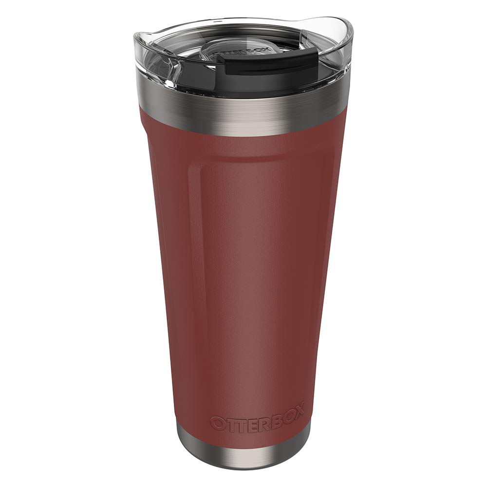 Otterboxelevation Tumbler With Closed Lid 20oz Baked Mud