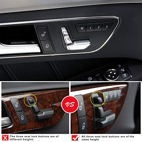 Bouton de réglage de siège auto compatible commande gauche Mercedes Benz