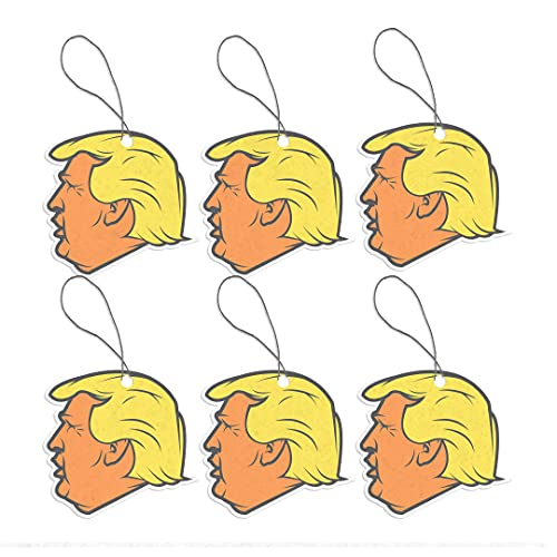 Trump Air Freshener By Freshy Factory - Orange Man Scent (6 Pack) #TOP1