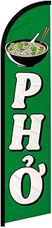 Pho Windless Banner Advertising Flag - Perfect for Restaurants, Food Trucks, Food Courts, Shops, Events, Cafes