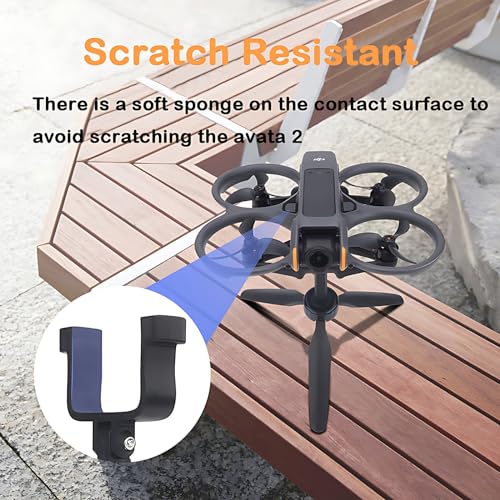 Image of Drone Display Stand for DJI Avata 2,Tripod Desktop Display Stand,Base Holder,Stable Base Mount for DJI Avata 2,FPV Drone Accessories(Tool-Free Installation)