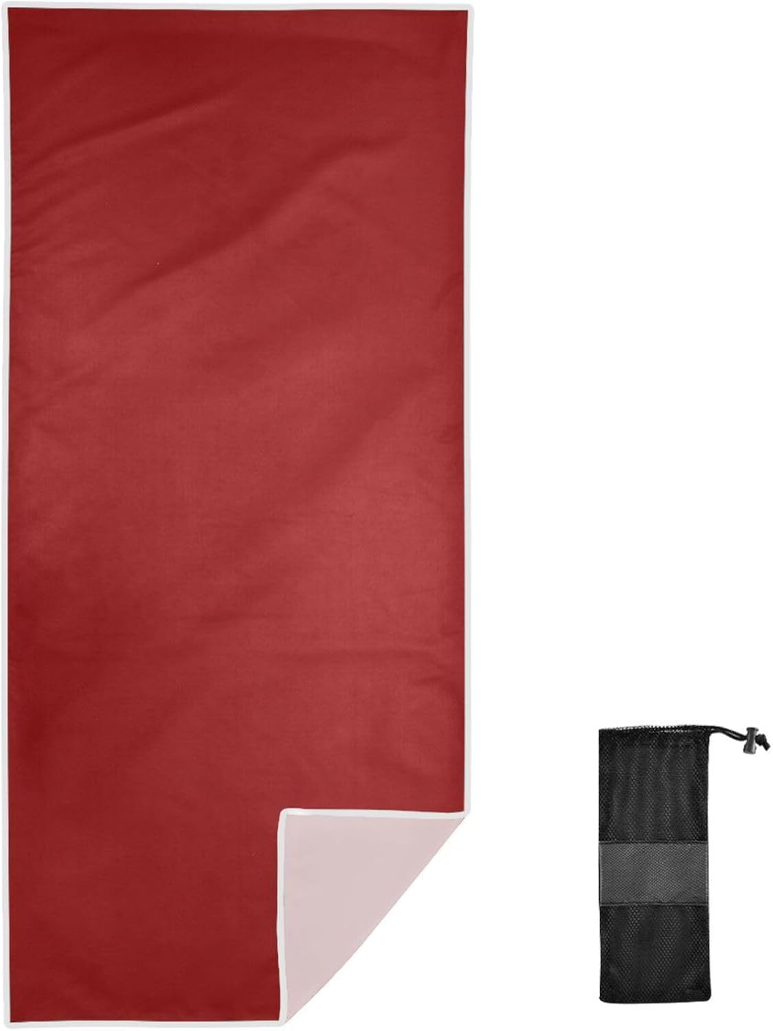 Zsuugj Tomato Print Beach Towel - 27.5x55 Inch Lightweight, Quick-Dry & Sand Resistant, Perfect Travel & Pool Towel