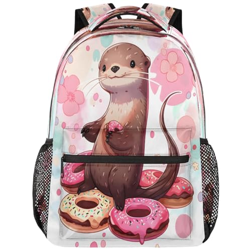 Sac à dos ordinateur portable Otter Sweet Doughnuts protège vos affaires du chaos