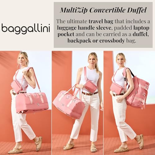 Baggallini Women's MultiZip Convertible Duffel2