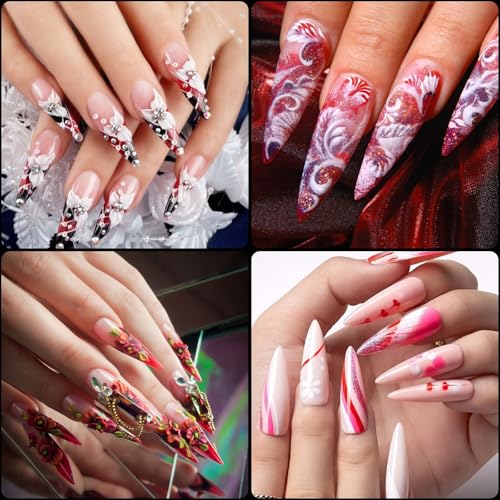 LUFFLOK Capsules Ongles Amande, 500 Pièces Demi Capsules Ongles – vue 7