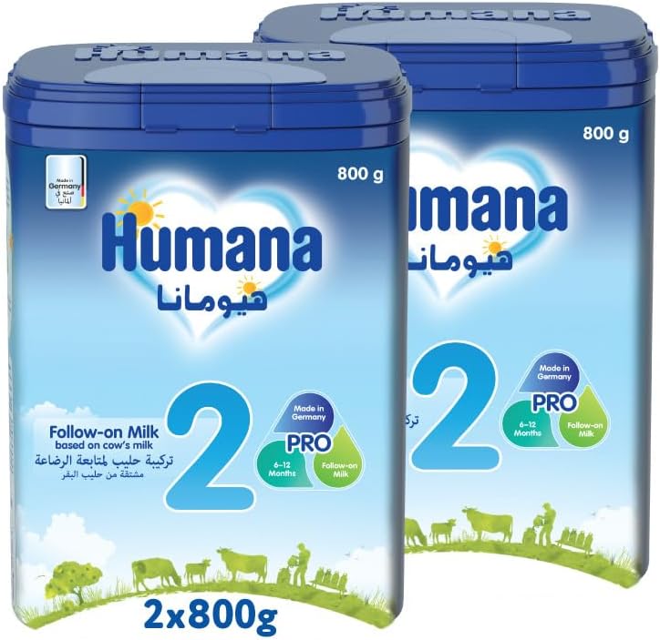 Humana 2 ProBalance Baby Milk - Pack of 2 (800g each) - Stage 2 Infant Formula