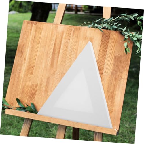 Lienzo triangular para pintar cuadros modernos pack de 2 soportes con marco para oleo y acrilico 6