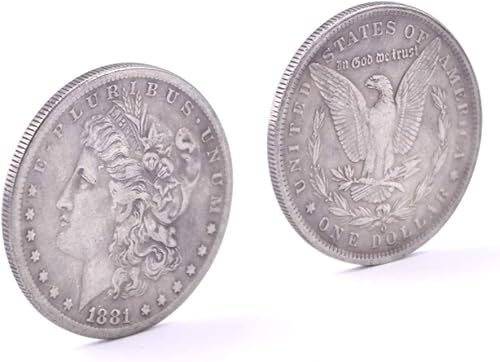 Miniatura 5 de MOMOMAGE Acero de calidad Morgan Dollar Trucos de magia de cerca de accesorios mágicos que aparecedesaparecen moneda truco de ilusión mágica para