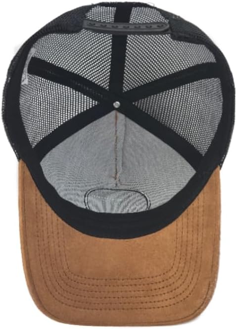 Premium Trucker Hat – Mesh Baseball Cap | Adjustable Eco-Friendly Suede Snapback Mesh Cap | Vintage Hat for Men & Women - Image 3