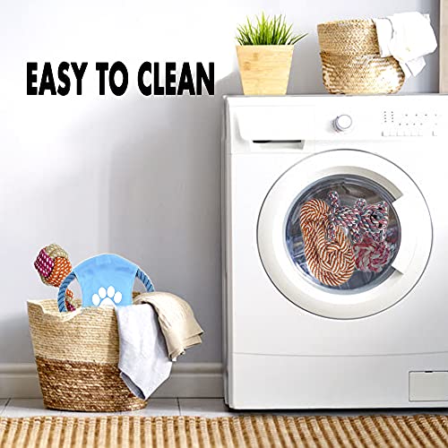 VIROSA-Dog-Rope-Toys-Pack-of-10-Chew-Toys-For-Puppy-Interactive-Toys-For-Dogs-Cotton-Rope-Toys-For-Dogs-Cotton-Toys-For-Puppy-Ideal-for-SmallMediumLarge-Dogs