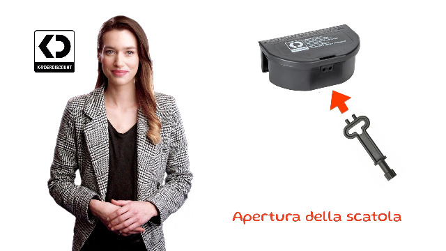Stazione per esche per topi, grande - Recinto Elettrico