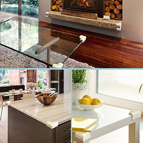 image for USfloatwishes 12 Pack Corner Protector Baby Proofing Edge and Corner G