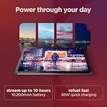 Lenovo Tab P12-2024 - Expansive Touchscreen Tablet - 12.7" 3K Display - 13MP Camera - 8GB Memory - 128GB UFS Storage - Android 13 - Dolby Atmos - Quad JBL Speakers - Pen and Folio Case Included - Image 3