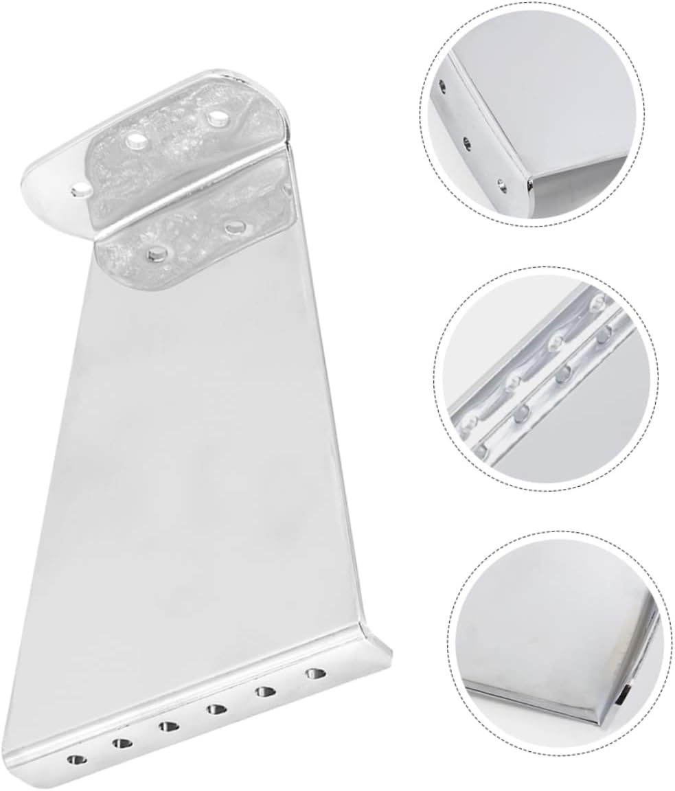 String Jazz Guitar Tailpiece Replacement Part for Electric Guitar Metal Bridge Tailpiece