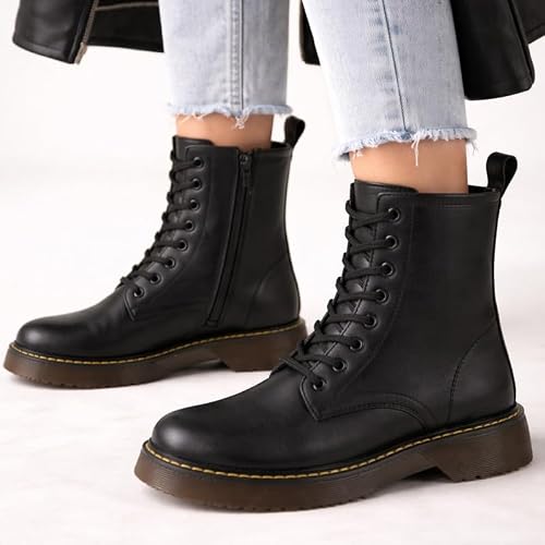 FAUSTO black lace boots – image 2