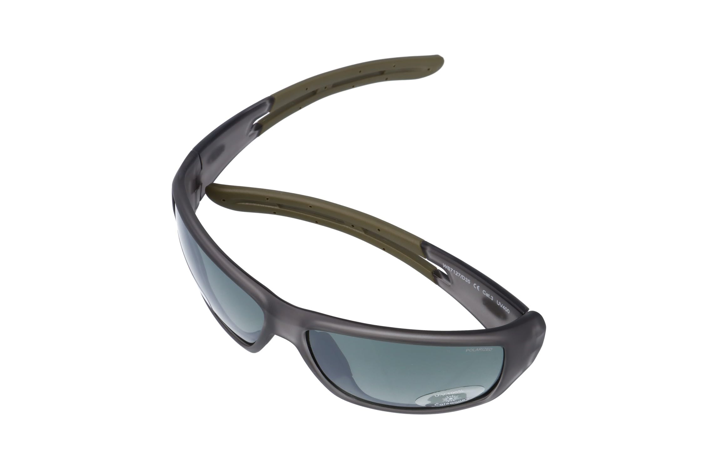 Gamswild WS7127 okulary przeciwsłoneczne polaryzacyjne GAMSSTYLE okulary rowerowe okulary narciarskie modne okulary damskie męskie unisex | szare | czarne | niebieskie |, kolor: szary