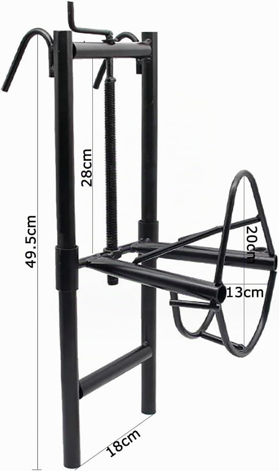 NILoykg& Ziege Stand Kopf Stück, verstellbare Ziege & Schaf Stand, Vieh Aluminium Höhenverstellbar Trimmen Stand Schafe Einfache Scheren Stand für Horned Farm Tiere