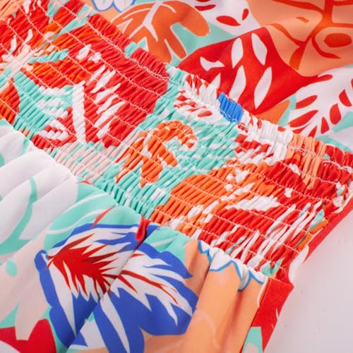 Image of GRACE KARIN Womens Summer Floral Maxi Dresses 2026 Long Flowy Boho Dress Beach Vacation Sundresses Casual Clothes with Pocket