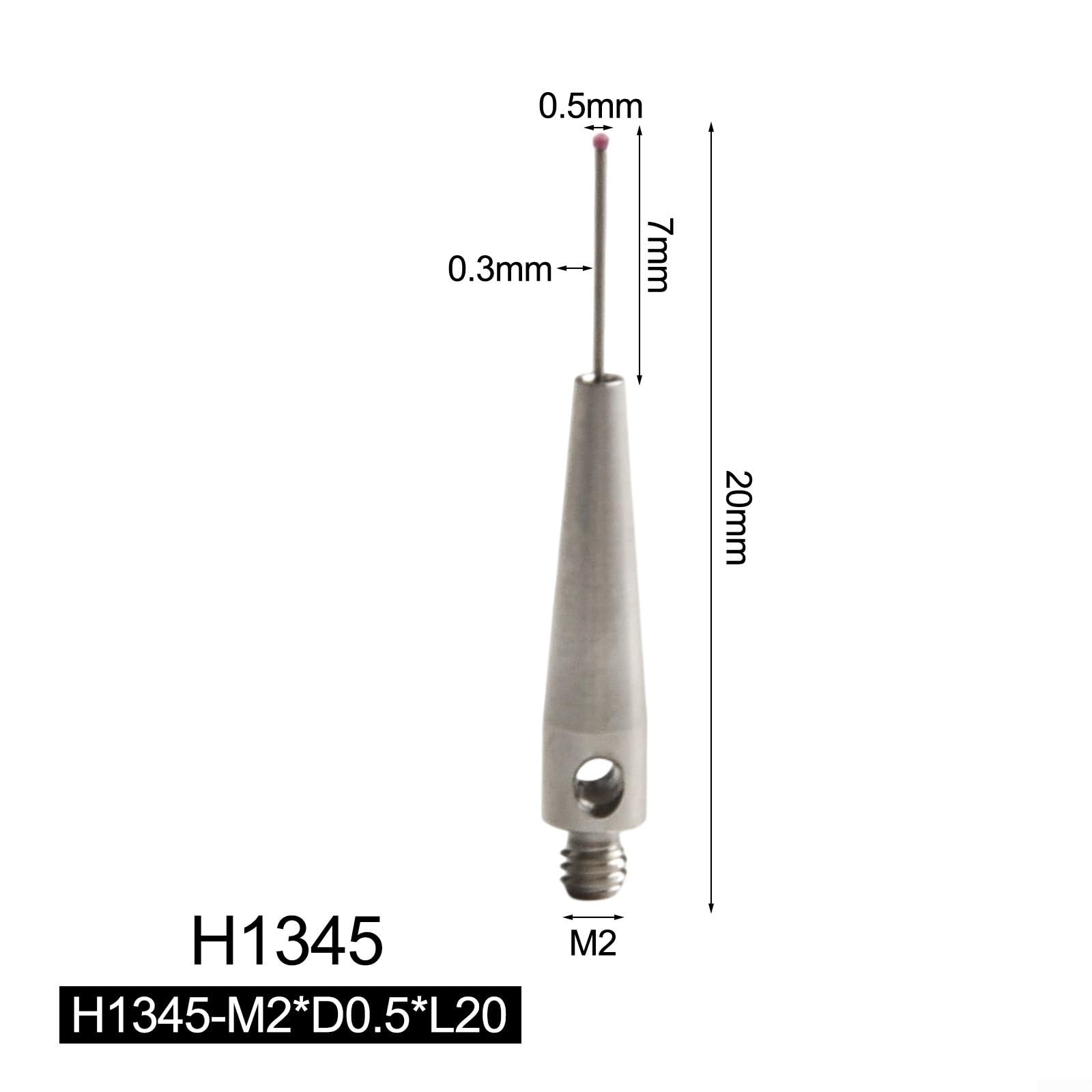 Sonda in acciaio M2 Touch Probe CMM per una maggiore precisione per la misurazione 3D con design leggero e resistente all'usura (H1345)