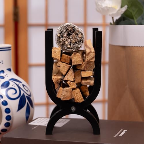 MOUGIGI Wooden Palo Santo Holder-Incense Storage Ideal for Palo Santo Sticks&Sage|Perfect for Meditation, Zen Rituals Energy Cleansing|Spiritual Decor for Yoga, Mindfulness Aromatherapy - Image 5