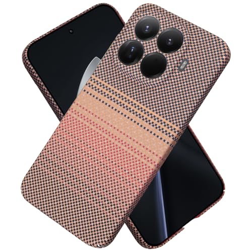 �yMoilyo�zXiaomi 15T Pro�p �P�[�X �A���~�h�@�ې� �ɔ��E�y�ʌ^ �ϏՌ� �V���I�~ �~�[ 15t �v�� �p �X�}�z�J�o�[ �w��h�~ �J�[�{���� �ϋv �S�ʕی�P�[�X mi15tPro �J�o�[�iSunset Gold�j