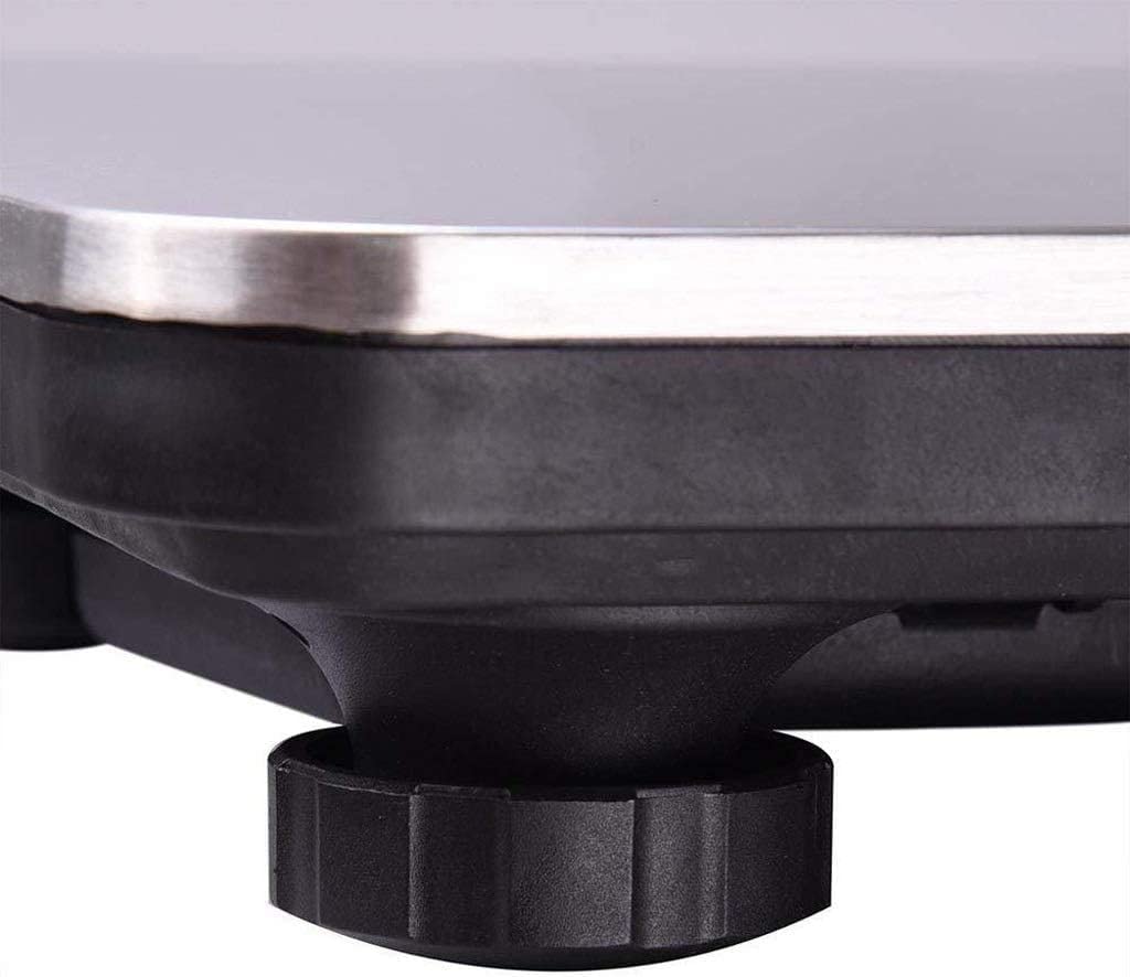 Básculas Digitales de Cocina, báscula Digital for Paquetes de envío Báscula electrónica Báscula Multiusos de Doble precisión Báscula de Equipaje de Acero Inoxidable