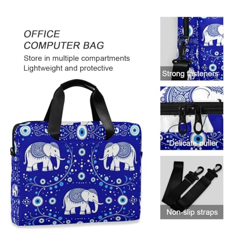Funda para Laptop Travel 15.6" Azul con Elefantes miniatura 6