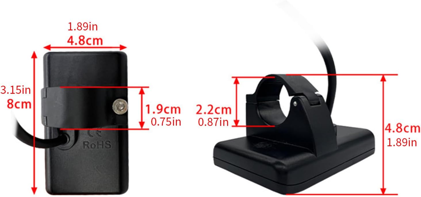 Universals LCD Speedometers Electric Display LCD Meter for Electrics Bicycles 24V 36V 48V Electric Scooters Speedometers