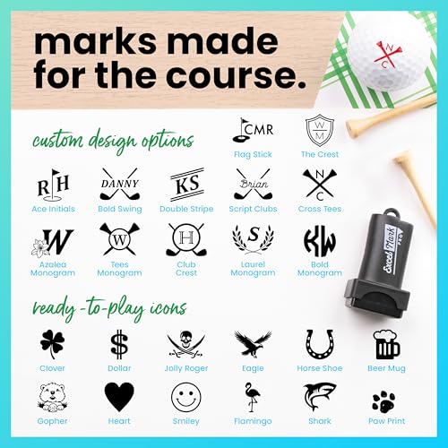 ExcelMark Custom Golf Ball Stamp
