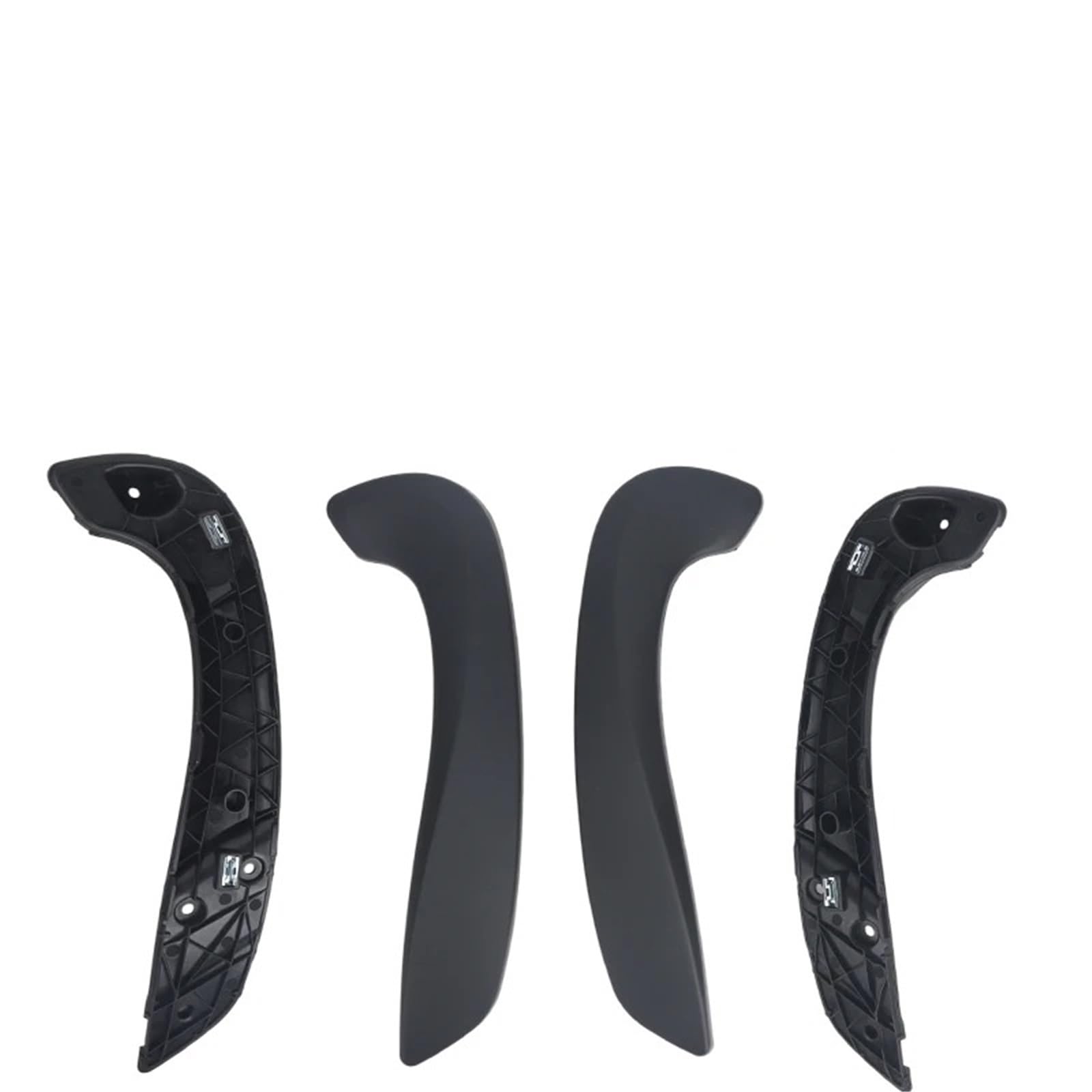Plmnhss 4Pcs Car Inner Handle 809600015R 809540008R 197012651 For Megane 3 Mk3 For Fluence 2008-2016 Door Handle Interior(4Pcs)