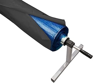 Couverture de Rouleau de Piscine, Couverture Enrouleur Bâche Piscine Tissu Oxford 210D Imperméable Couverture de Protection Piscine Housse Enrouleur pour Protection Piscine Extérieur