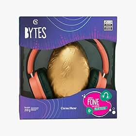Ovo de Páscoa ao Leite Cacau Show Fone Coral 200g