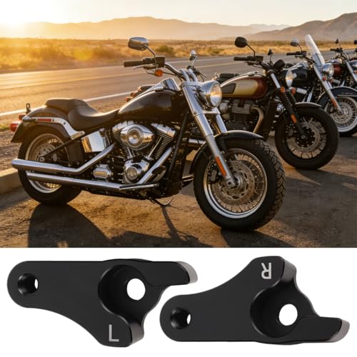 Voyoo 2 \Tieferlegungsblöcke Kit Rear Slam Tieferlegungsblöcke Kompatibel mit Touring Street Glide 2002-2023 Geeignet für Touring Modelle