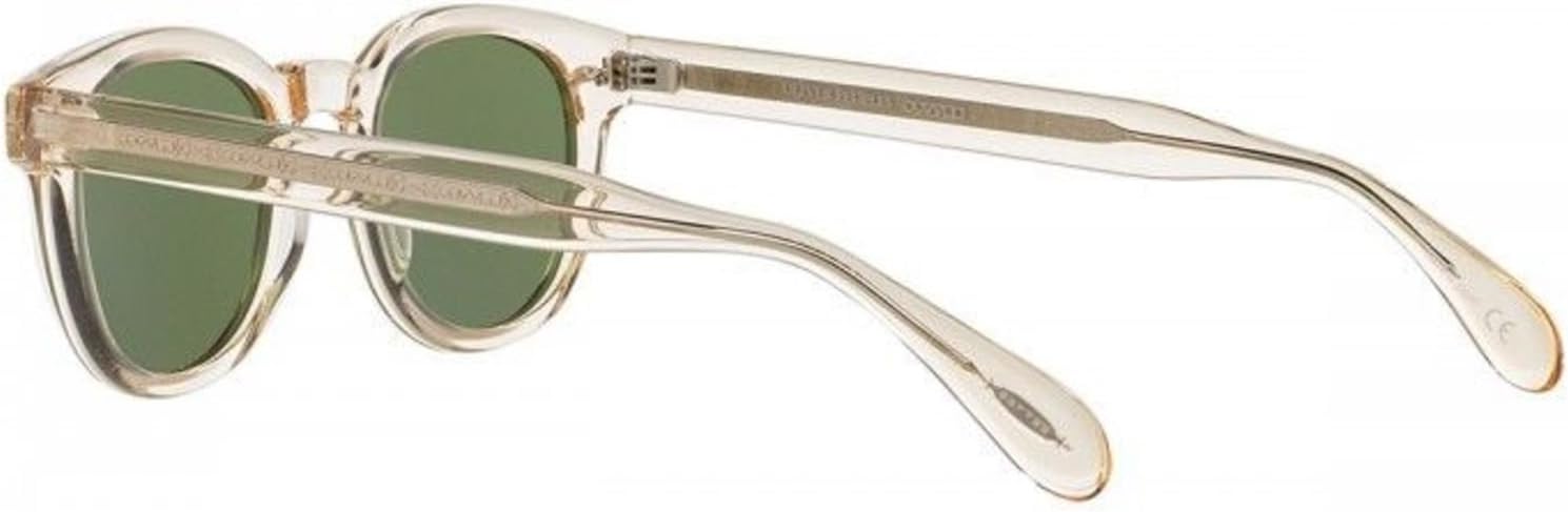 Oliver Peoples New OV 5036 S Sheldrake Sun 158052 BUFF Buff/Green Sunglasses