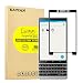 BlackBerry Key2 Screen Protector with 9H Hardness & 3D Touch, KATIAN HD Full Coverage [No-Bubble][Anti-Fingerprint] [Scratch-Proof] [Case-Friendly] Tempered Glass Film for BlackBerry Key2 [Black]