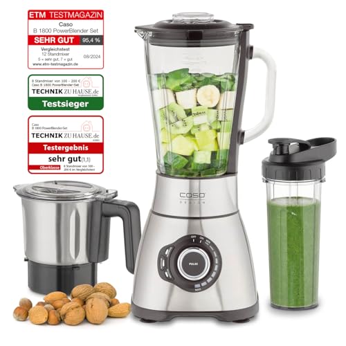 CASO B 1800 PowerBlender-Set - Standmixer, 28.000 U/min...