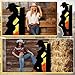 Jetec 5.7 ft Cowgirl Cardboard Cutout Stand up Life Size Western Theme Party Decorations Backdrop Photo Prop Stand up Cardboard Cutout for Wild West Theme Birthday Retro Parties Supplies