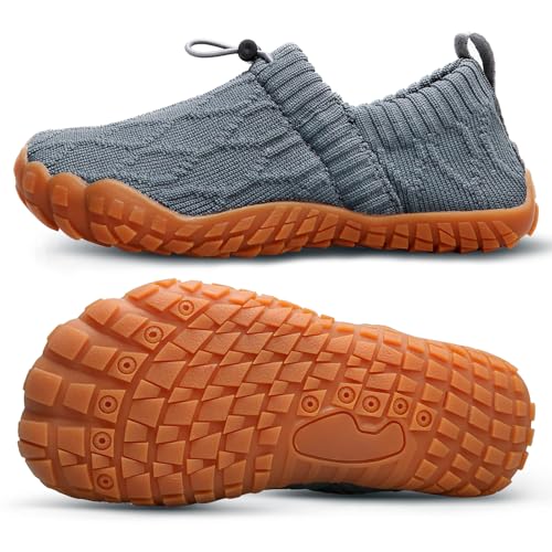 Toddler and Little Kids Slip On Shoes Kids Boy Breathable Wide Barefoot Shoes Kids Quick Dry Outdoor Non-Slip First Walking Sports Sneakers3