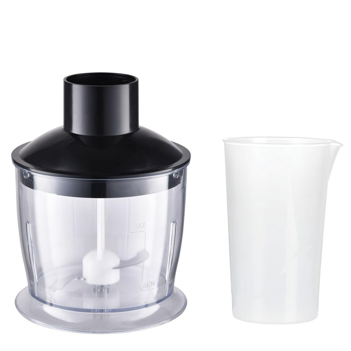 ADLER EUROPE Mixeur Plongeant AD 4627 – 1800 W de puissance, 20 vitesses avec fonction Turbo – 4 lames en acier inoxydable, hachoir 600 ml, verre doseur 700 ml, fouet, mousseur à lait