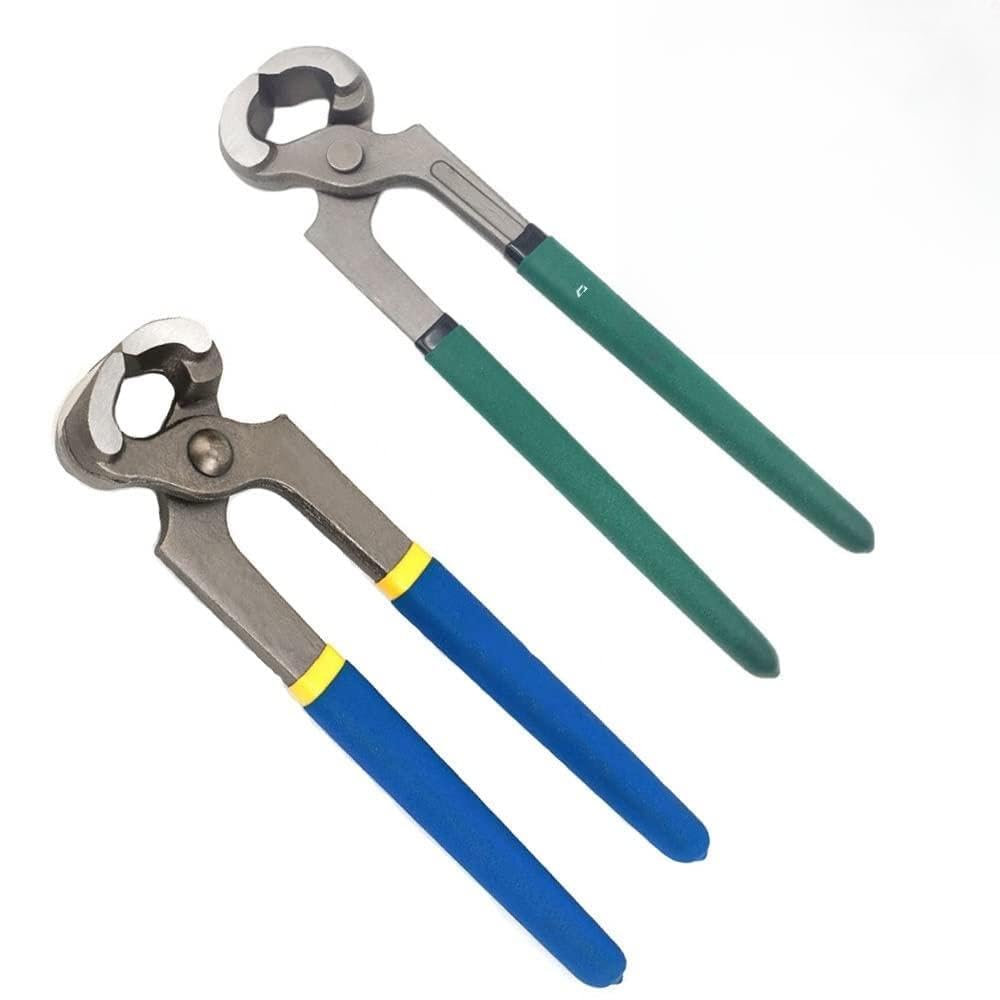 HUFFA Horseshoe Plier Sheep Cattle Horse Cow Hoof Clamp Repair Hoof Pliers Non-slip Grips Snip Nail livestock Forceps Clamping Tool