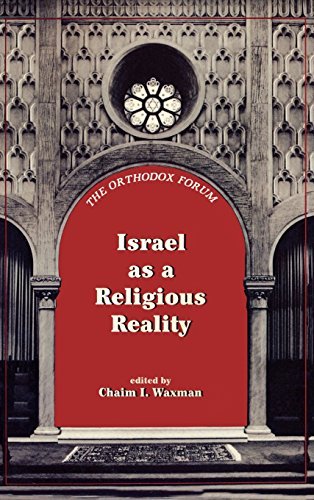Image of Israel as a Religious Reality (Orthodox Forum Series) (Hardback) - Common