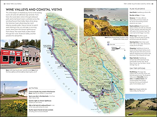 Dk Eyewitness Road Trips California (Travel Guide) #TOP6