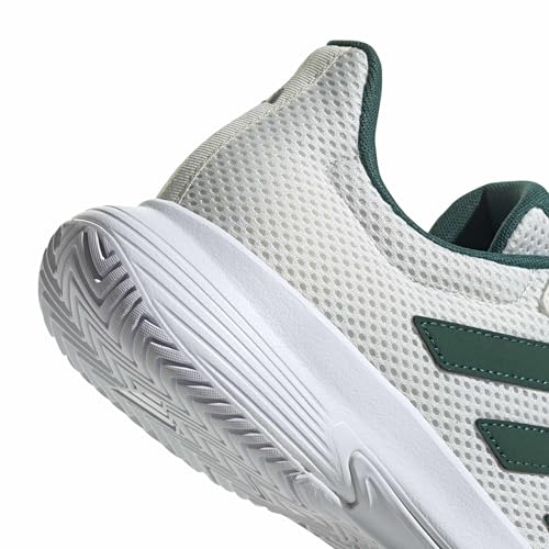 adidas Unisex Court Spec 2 Tennis Shoes, off white/collegiate green/Cloud white, 44 EU