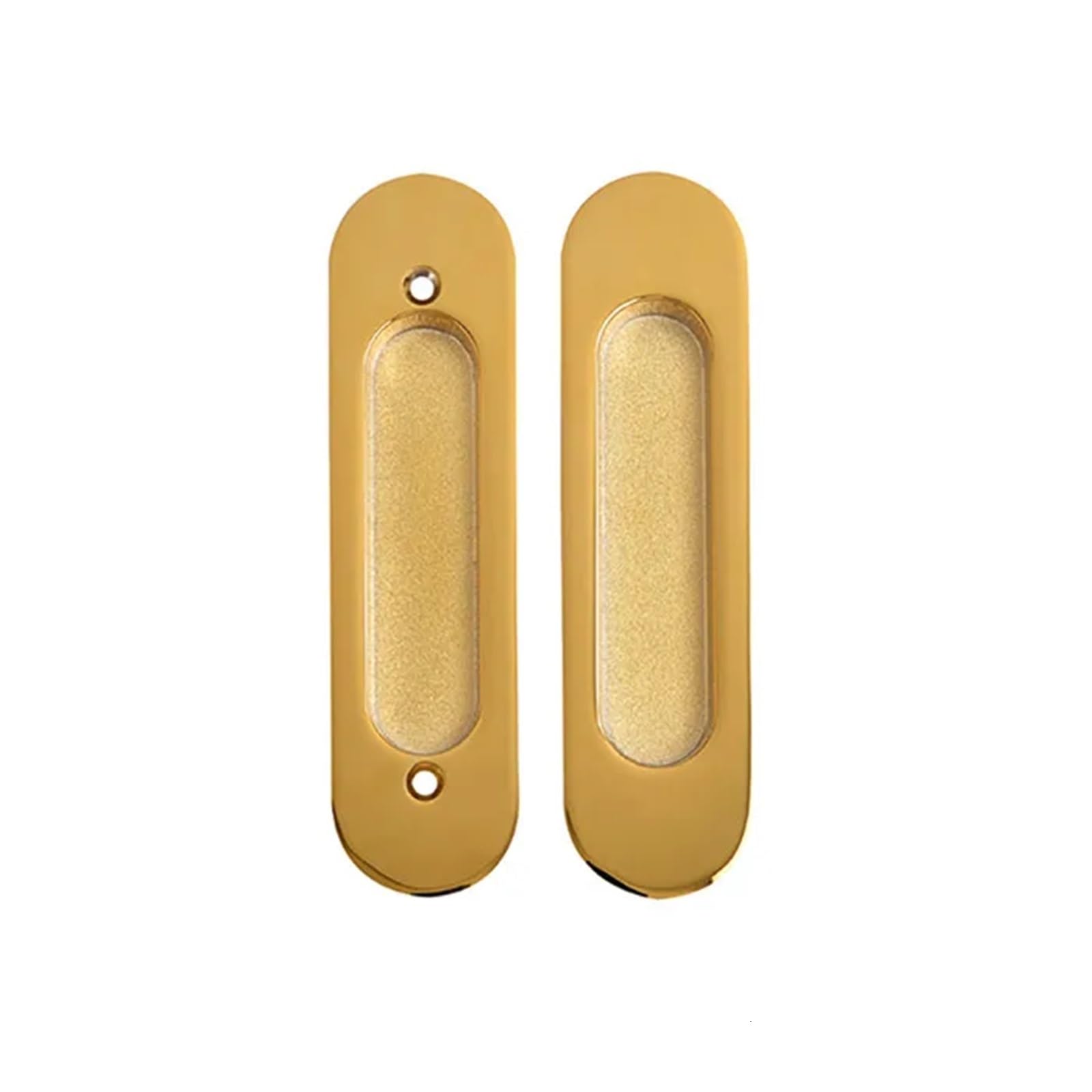 Mohuied Color 5 Recessed Handle Sliding Door Embedded Handle Zinc Alloy Bronze Recessed A Pair Hidden(Color 5)