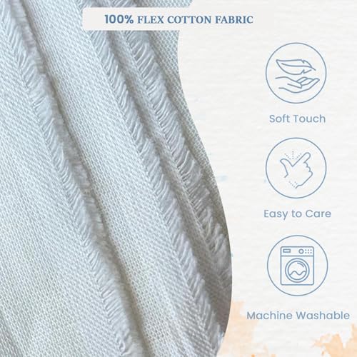 Image of Premium Cotton Flex Fabric for Sewing & Dressmaking | Soft, Breathable, Durable Material | Ideal for Kurtis, Shirts, Dresses, Home Decor & Crafts (Biege, 1 Meter)