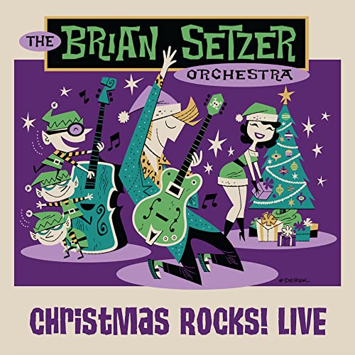 Christmas Rocks Live de The Brian Setzer Orchestra concierto Blu-ray musical 2