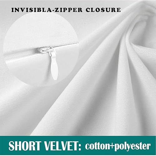 Miniatura 6 de RABUSOFA Fundas de almohada rosas para el día de San Valentín de 12 x 20 pulgadas, almohadas decorativas de terciopelo con corazón de amor,