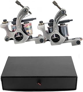 TTOOGO Coil Tattoo Machine Gun for Liner Shader - Traditional Handmade Coil Device Machine,Body Art Pure Copper Coil Tattoo Machine Machine Coil for Temporary Tattoos Gun for Tattoo Artist