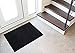 Produktbild andiamo Schmutzfangmatte Fußabtreter Türmatte Fußmatte Sauberlaufmatte Schmutzabstreifer Türvorleger  Eingangsbereich In/Outdoor  rutschhemmend waschbar schwarz Polypropylen 90x150 cm  5 mm Höhe