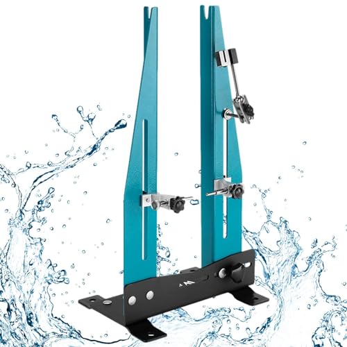 ALWIDA Truing Stand, Wheel Alignment Repair Tool, 360° Rotation Adjustable Wheel Balancing Stand, Bike Wheel Balancing And Truing Stand, Wheel Stand For Maintenance